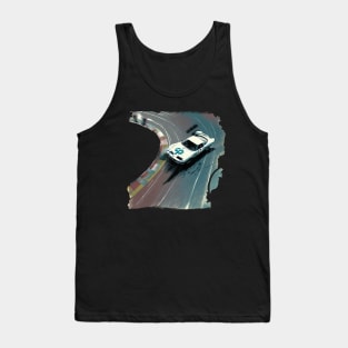 Retro Nascar Race Day Tank Top